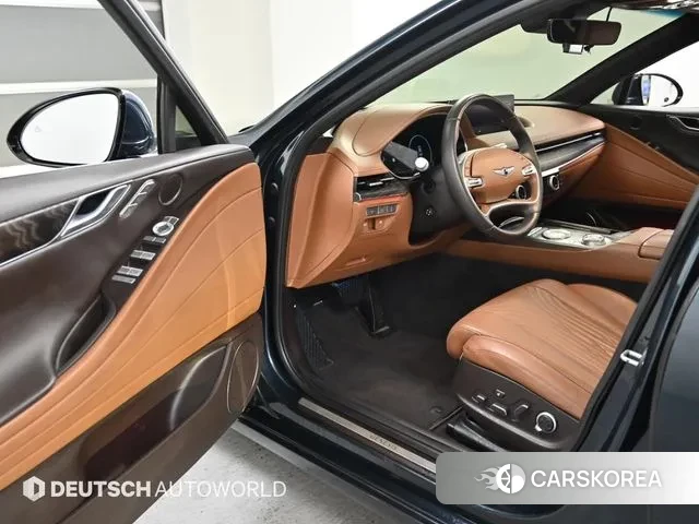 Genesis G80 (RG3) 2021 Синий из Кореи, фото 2
