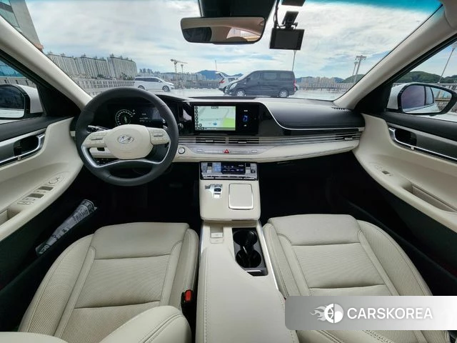 Hyundai The New Grandeur IG Hybrid 2022 Белый из Кореи, фото 2