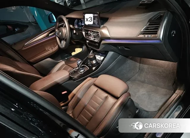 BMW X3 (G01) 2024 Черный из Кореи, фото 2