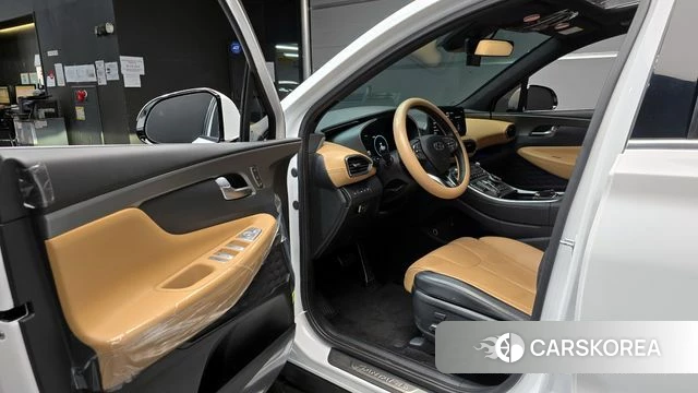 Hyundai The New Santa Fe 2023 Белый из Кореи, фото 2