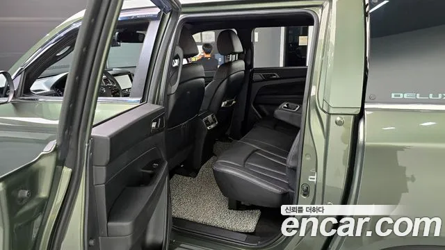 Ssangyong The New Rexton Sport 2021 Темно-зеленый из Кореи, фото 2