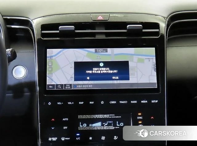 Hyundai Tucson Hybrid (NX4) 2021 Серый из Кореи, фото 2