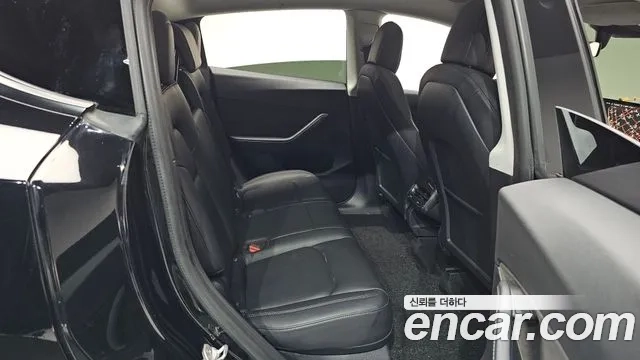 Tesla Model Y 2021 Черный из Кореи, фото 2