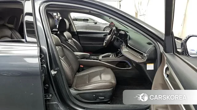 Hyundai The New Grandeur IG Hybrid 2021 Серый из Кореи, фото 2