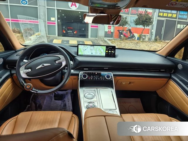 Genesis GV80 2021 Темно-зеленый из Кореи, фото 2