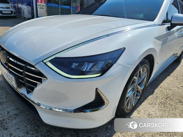 Hyundai Sonata (DN8) 2019 Белый из Кореи, фото 2
