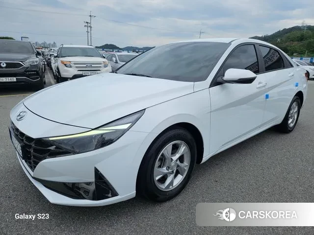 Hyundai Avante (CN7) 2021 Белый из Кореи, фото 2