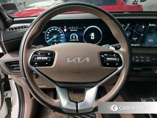 Kia K8 Hybrid 2021 Белый из Кореи, фото 2