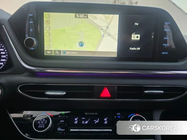 Hyundai Sonata (DN8) 2022 Белый из Кореи, фото 2