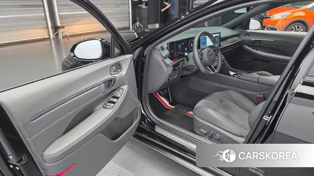 Hyundai Sonata D Edge (DN8) 2023 Черный из Кореи, фото 2