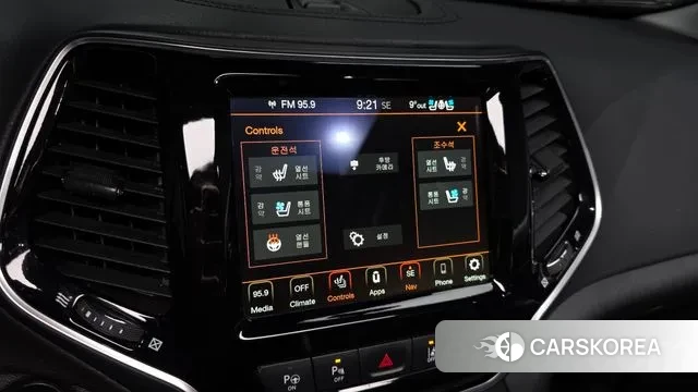 Jeep Cherokee (KL) 2022 Черный из Кореи, фото 2