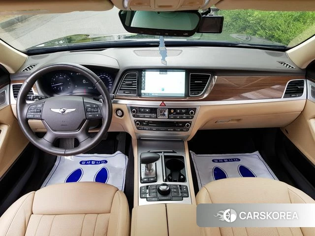 Genesis G80 2018 Синий из Кореи, фото 2
