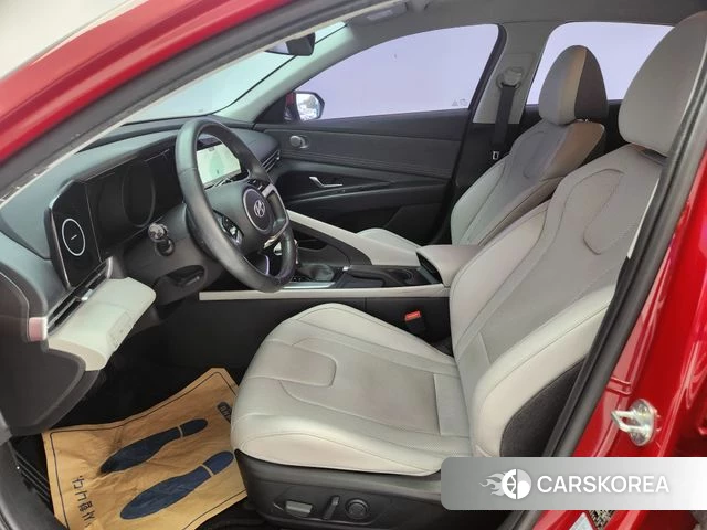 Hyundai Avante (CN7) 2021 Красный из Кореи, фото 2