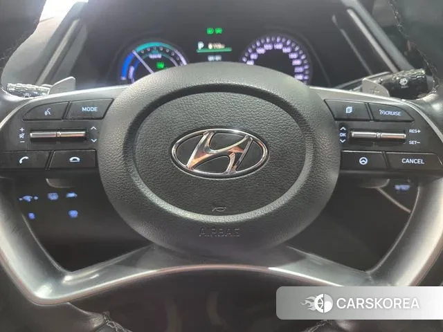 Hyundai Sonata Hybrid (DN8) 2021 Белый из Кореи, фото 2