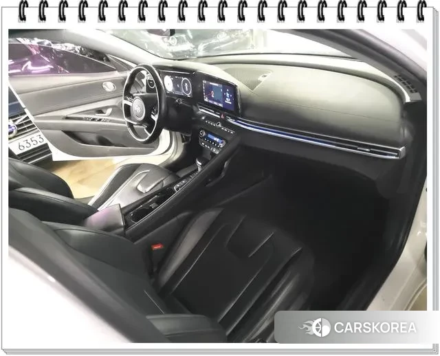 Hyundai Avante Hybrid (CN7) 2020 Жемчужный цвет из Кореи, фото 2