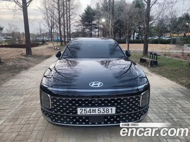 Hyundai Grandeur Hybrid (GN7) 2023 Черный из Кореи, фото 2