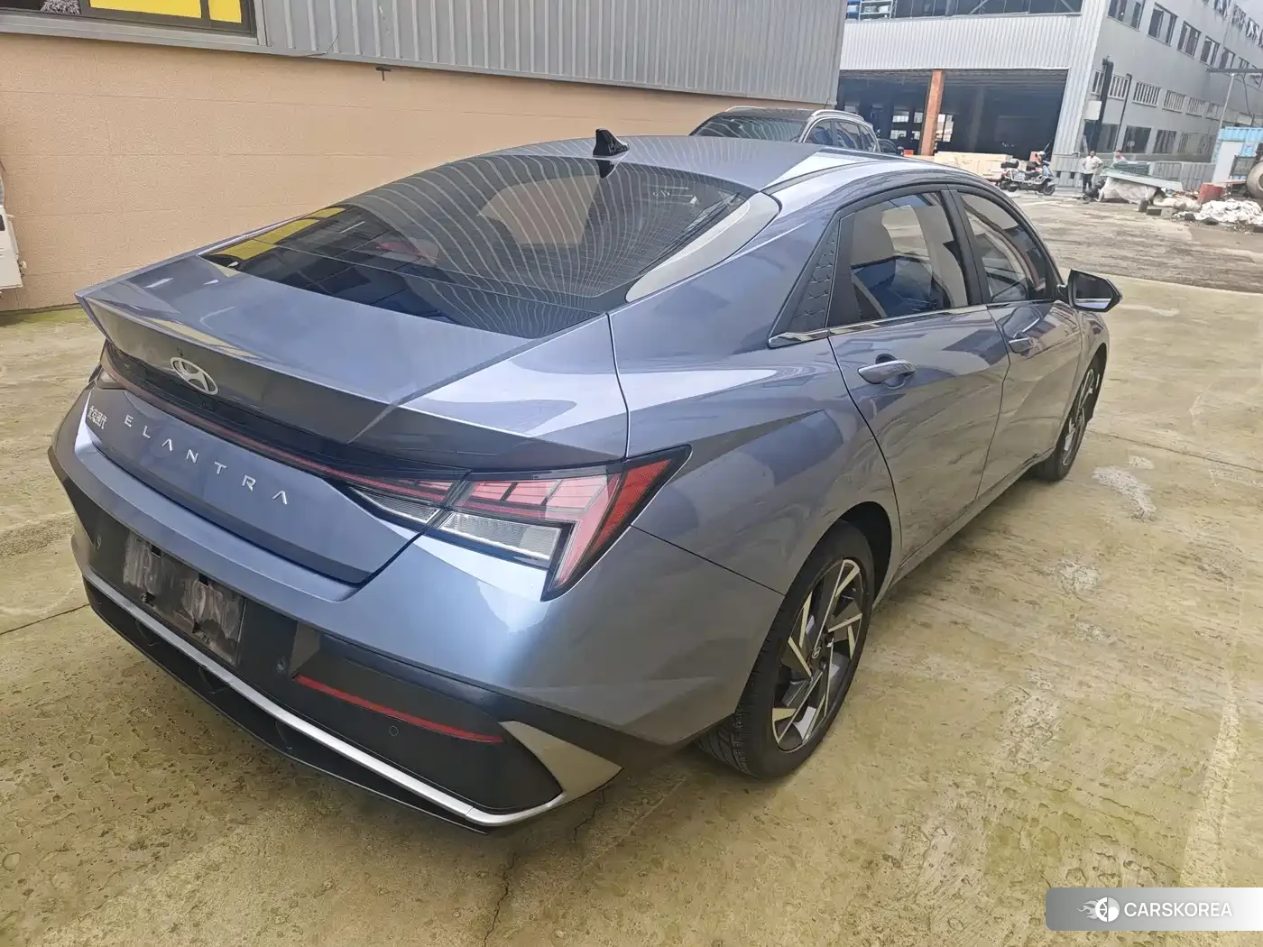 Hyundai Elantra 2024 Синий из Китая, фото 2