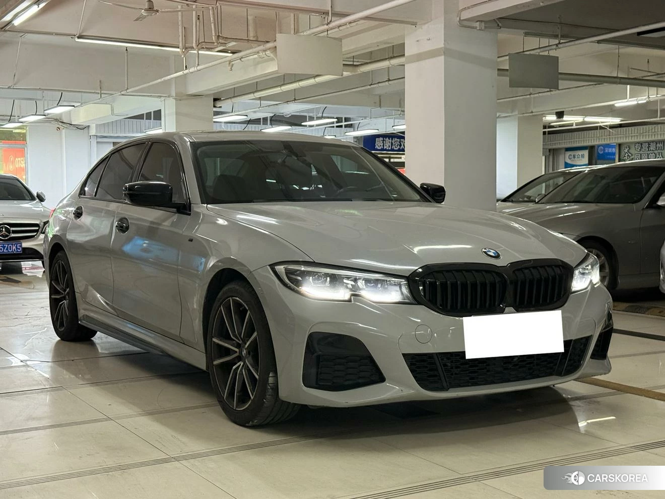 BMW 3 series 2020 Серебристо-серый из Китая, фото 2