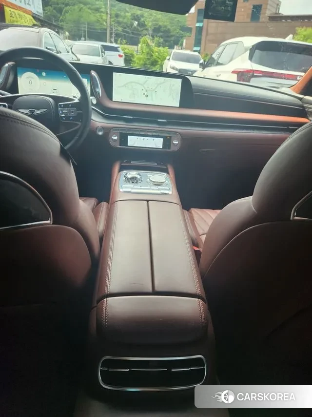 Genesis G90 (RS4) 2022 Темно-зеленый из Кореи, фото 2