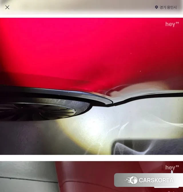 Tesla Model Y 2021 Красный из Кореи, фото 2