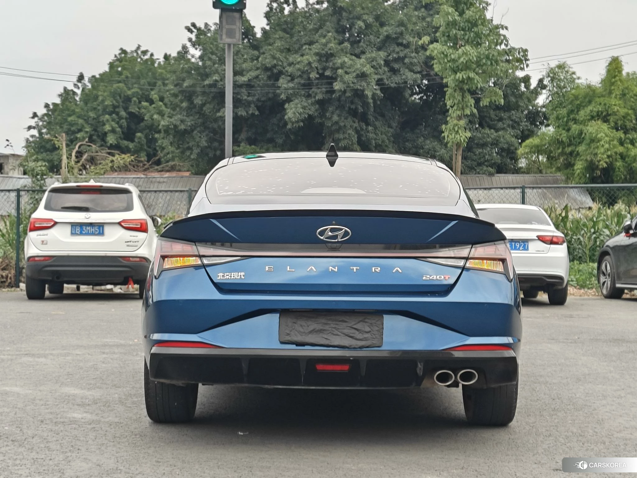 Hyundai Elantra 2020 Синий из Китая, фото 2