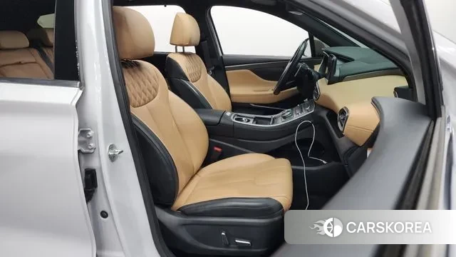 Hyundai The New Santa Fe 2021 Белый из Кореи, фото 2