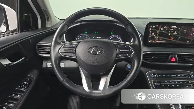 Hyundai The New Santa Fe 2022 Белый из Кореи, фото 2