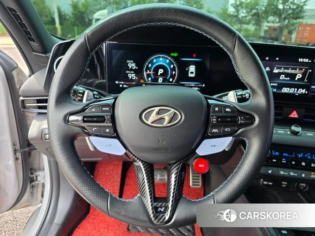 Hyundai Avante (CN7) 2022 Серебристо-серый из Кореи, фото 2