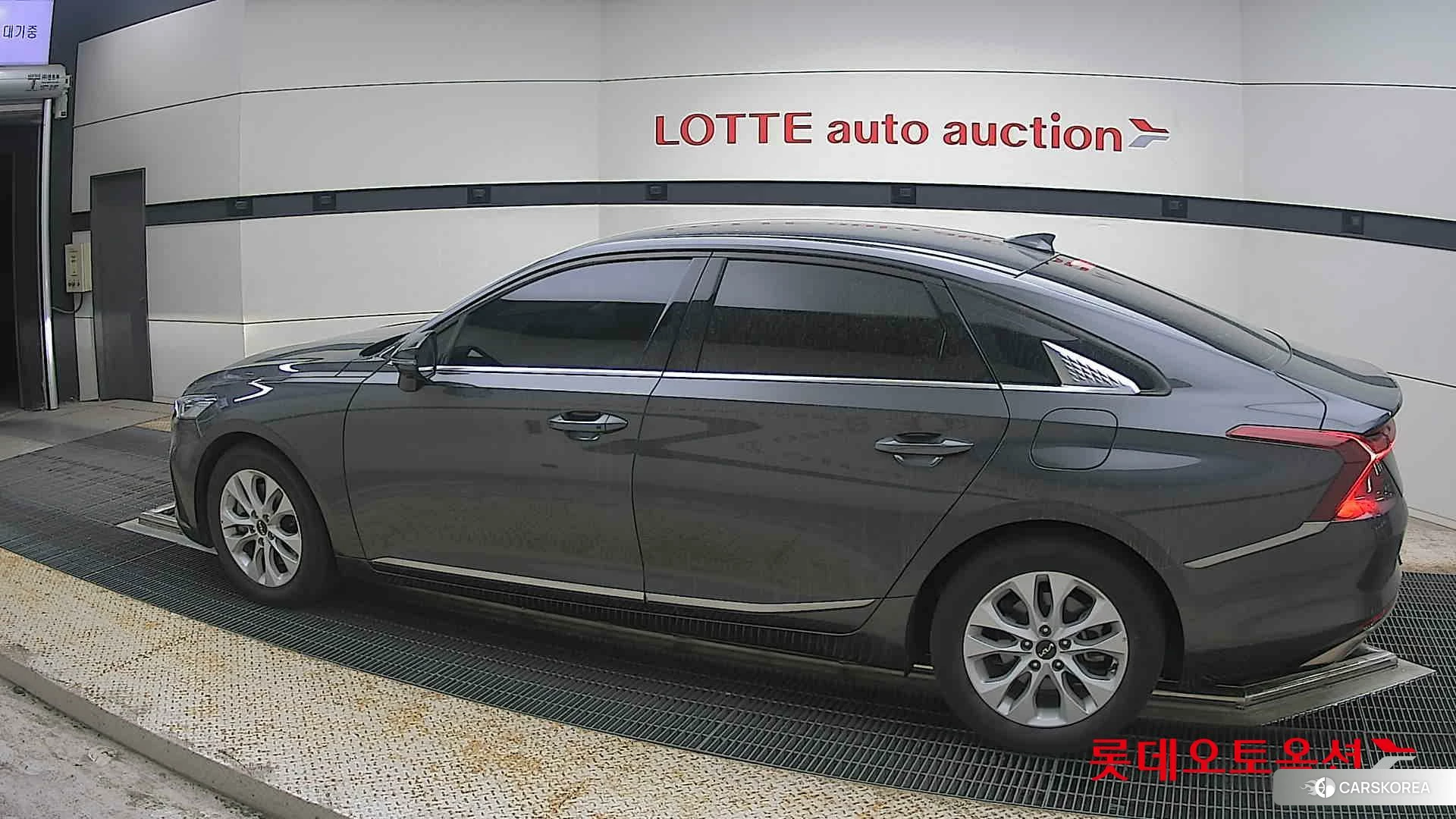 Kia K8 2022 Interstellagray из Кореи, фото 2