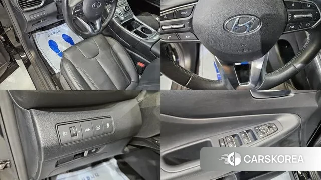 Hyundai The New Santa Fe 2022 Черный из Кореи, фото 2