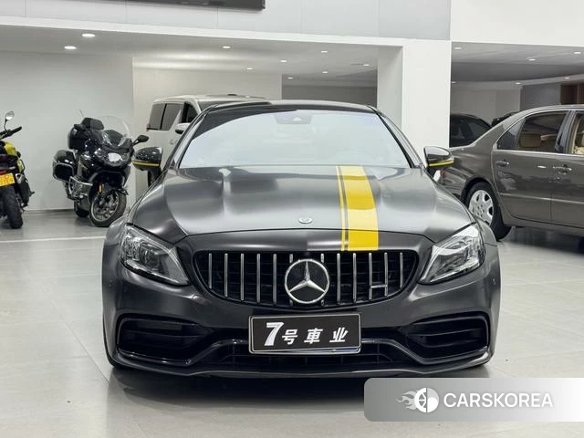 Mercedes-Benz C-class AMG 2021 Темно-серый из Китая, фото 2