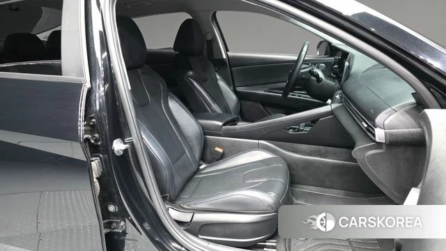 Hyundai Avante Hybrid (CN7) 2020 Черный из Кореи, фото 2