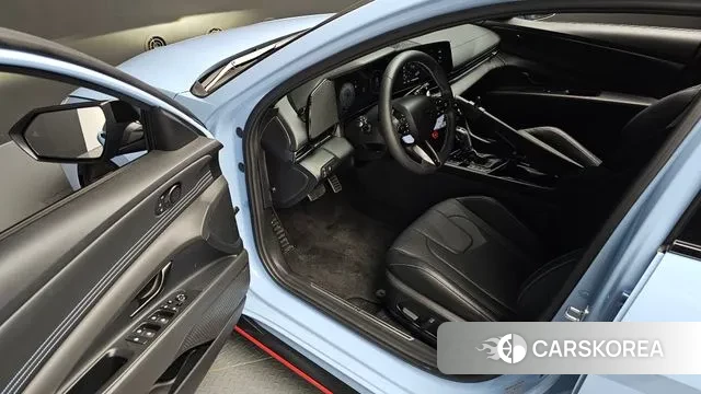 Hyundai The New Avante (CN7) 2024 Небесно-голубой из Кореи, фото 2