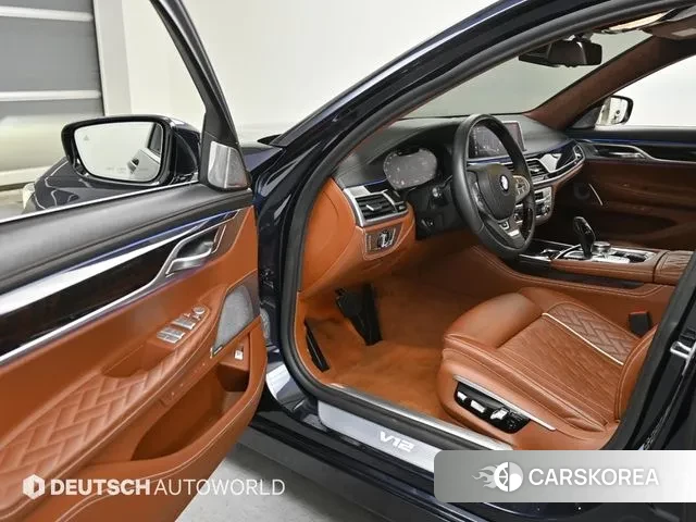 BMW 7 Series (G11) 2019 Синий из Кореи, фото 2