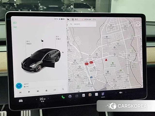 Tesla Model 3 2020 Черный из Кореи, фото 2