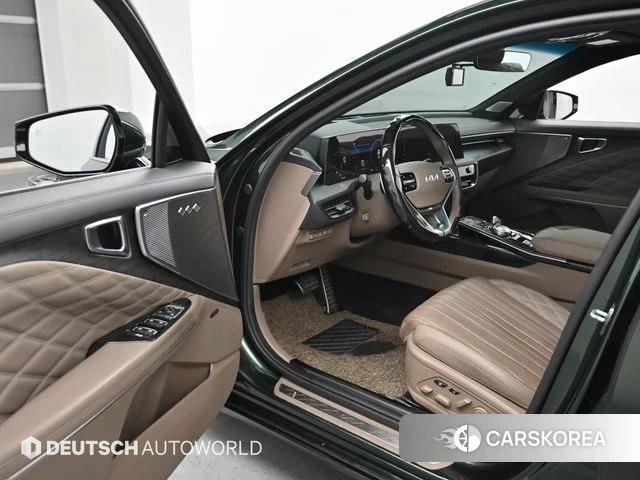 Kia K8 Hybrid 2022 Темно-зеленый из Кореи, фото 2