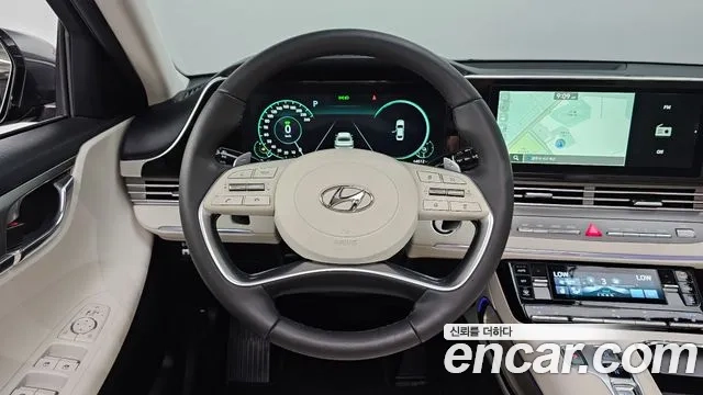 Hyundai The New Grandeur IG Hybrid 2022 Серый из Кореи, фото 2