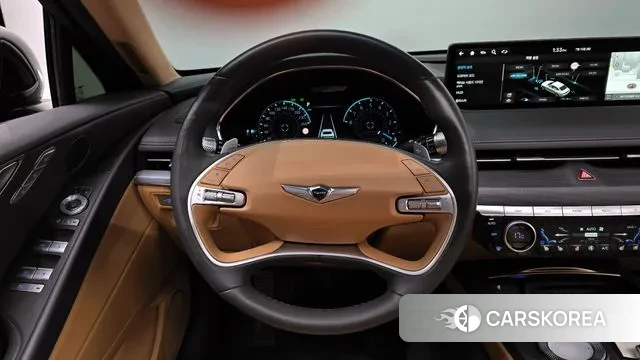 Genesis G80 (RG3) 2022 Черный из Кореи, фото 2