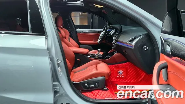 BMW X4M (G02) 2023 Серебристо-серый из Кореи, фото 2