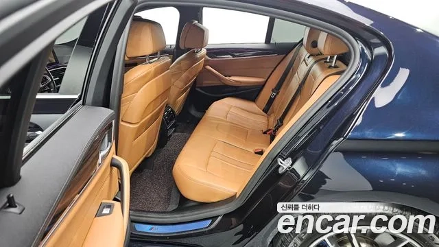 BMW 5 Series (G30) 2021 Синий из Кореи, фото 2