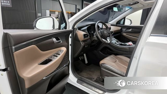 Hyundai The New Santa Fe 2021 Белый из Кореи, фото 2