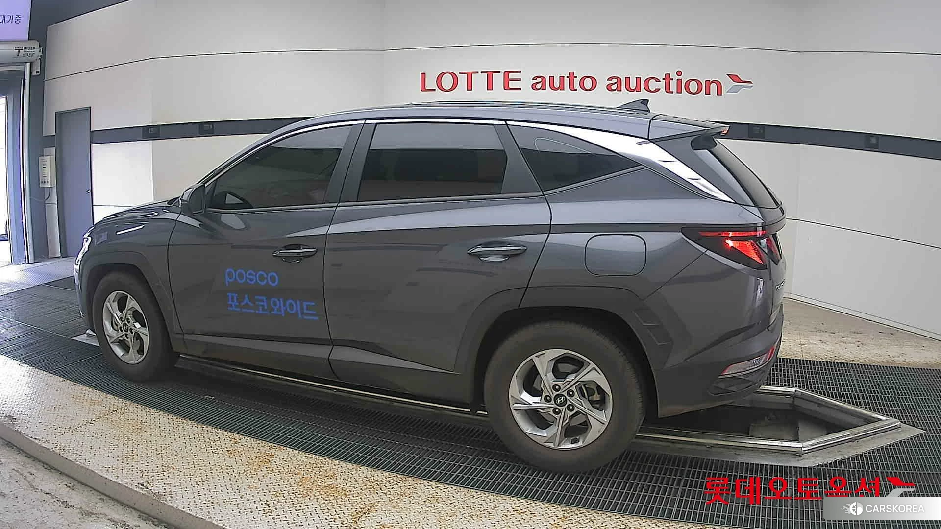 Hyundai Tucson 2022 Titanium Grey Metallic из Кореи, фото 2