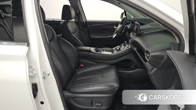 Hyundai The New Santa Fe 2023 Белый из Кореи, фото 2