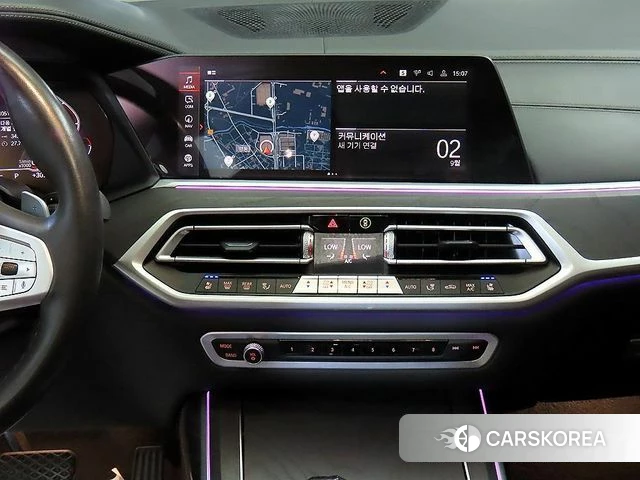 BMW X7 (G07) 2021 Черный из Кореи, фото 2