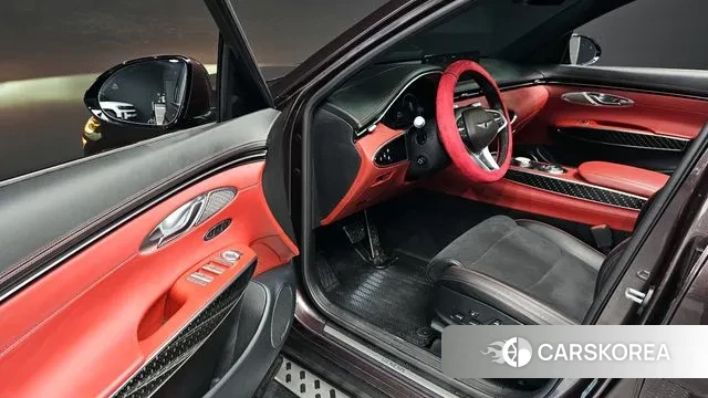 Genesis GV70 2022 Фиолетовый из Кореи, фото 2