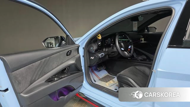 Hyundai The New Avante (CN7) 2024 Небесно-голубой из Кореи, фото 2