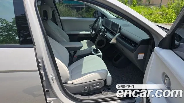 Hyundai Ionic 5 2022 Серебристо-серый из Кореи, фото 2