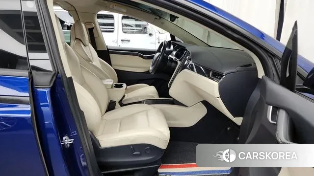 Tesla Model X 2019 Синий из Кореи, фото 2