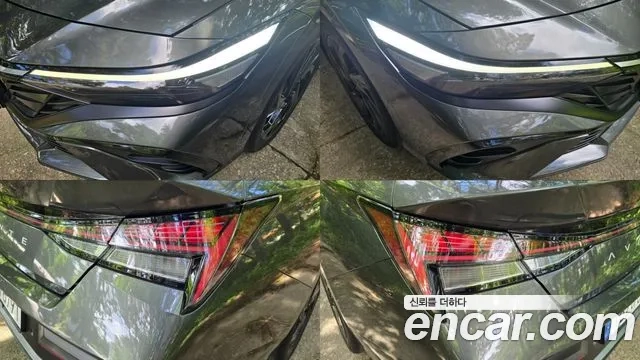 Hyundai The New Avante (CN7) 2023 Серый из Кореи, фото 2