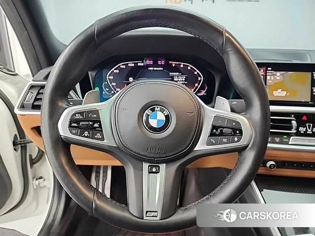 BMW 3 Series (G20) 2022 Белый из Кореи, фото 2